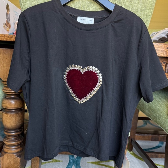 NWT - Black Heart Baby T-Shirt - Picture 2 of 6